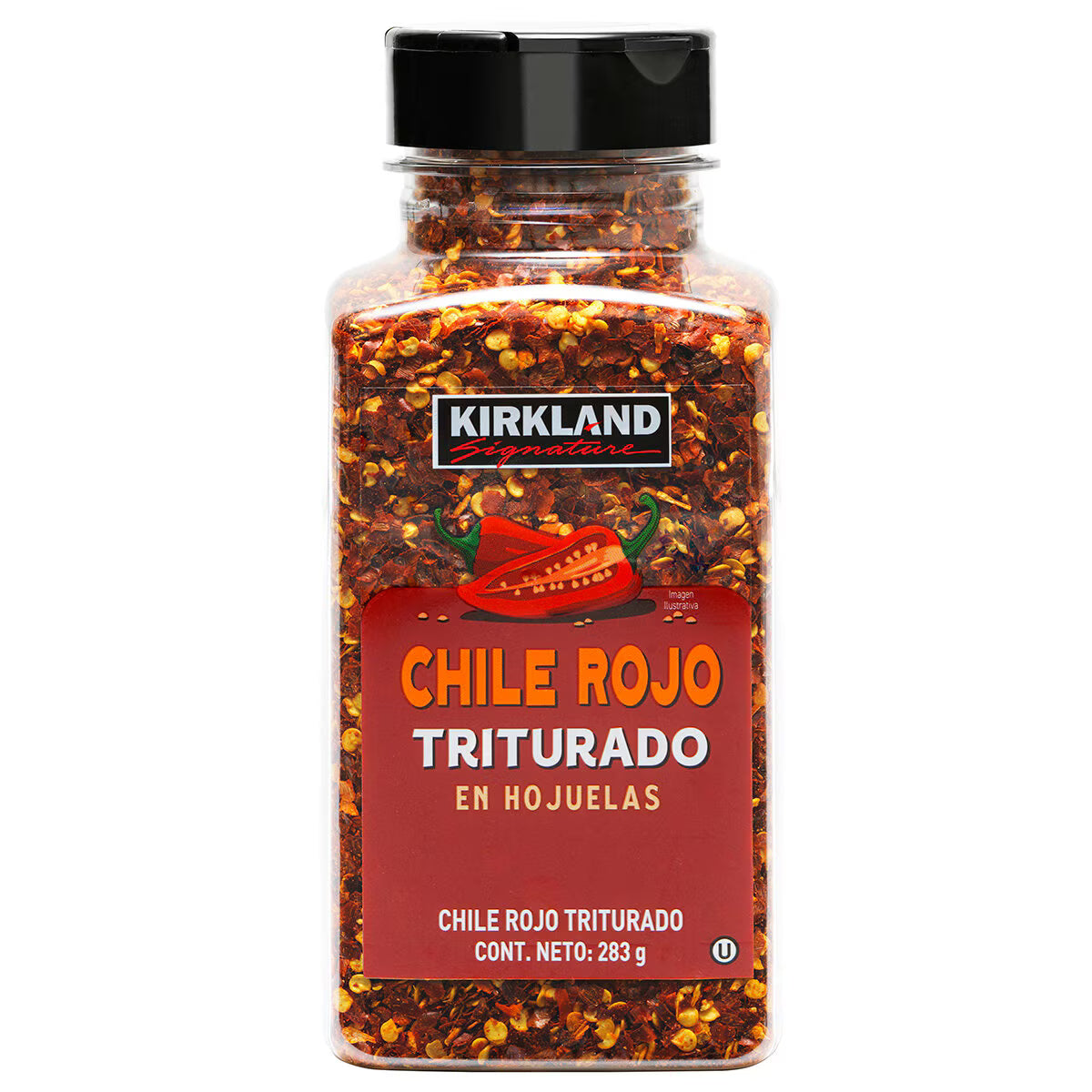 Chile Rojo Triturado en Hojuelas 283grs