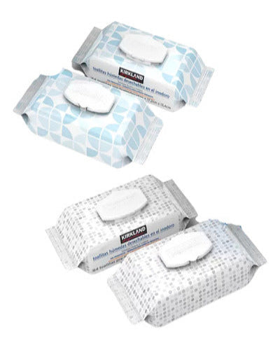 3x120 ahorra $15-Toallitas Humedas desechables en el inodoro 64pzas kirkland
