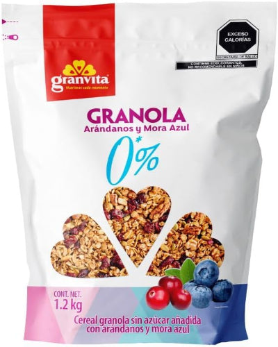 Granola Arandanos Y mora Azul Granvita