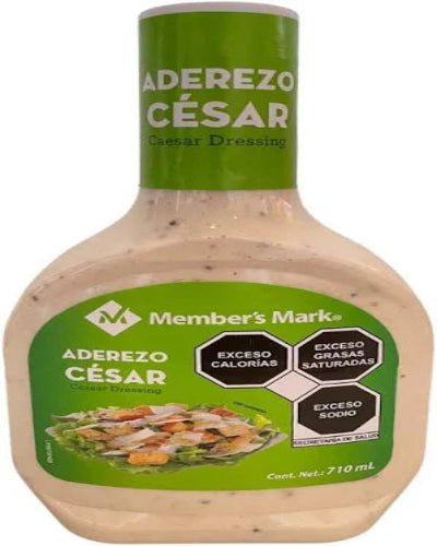 Aderezo Member's Mark Cesar 710 ml