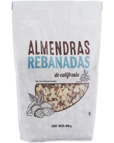 Almendra Rebanada de california 908grs