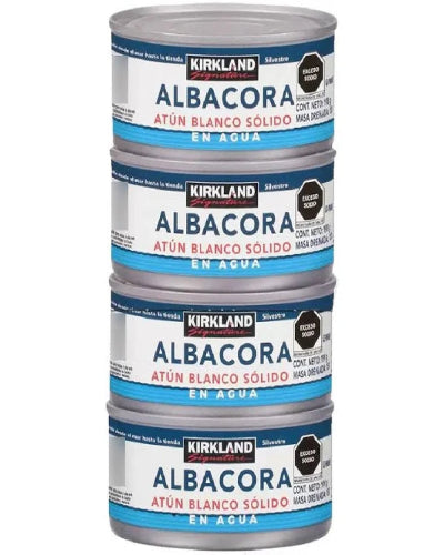 Atun Blanco en Agua Solido Lata 198GRS