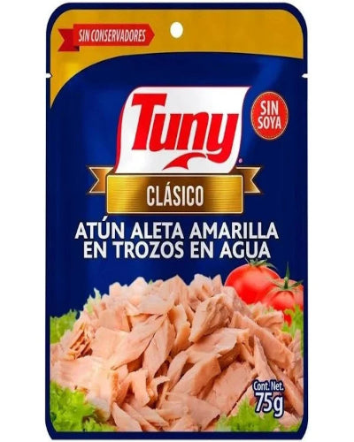 Atun Tuny en Agua sobre 75grs