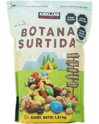 Botana Surtida con m&m KIRKLAND bolsa