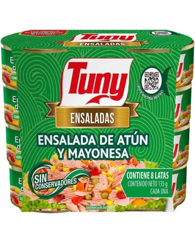 Caja Atun Tuny Ensaladas 8/135grs