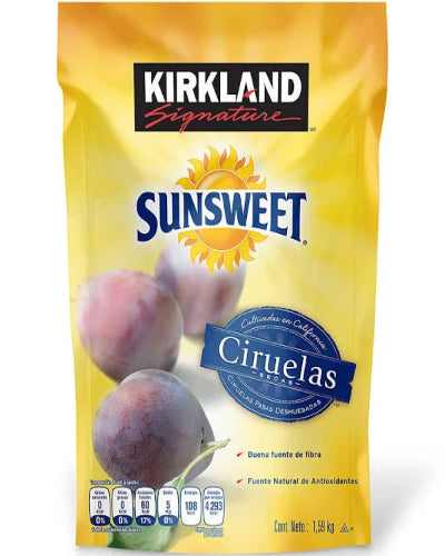 Ciruelas Pasas Deshuesadas Kirkland 1.59kg