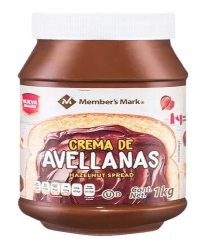 Crema de Avellana Member's Mark 1 kg