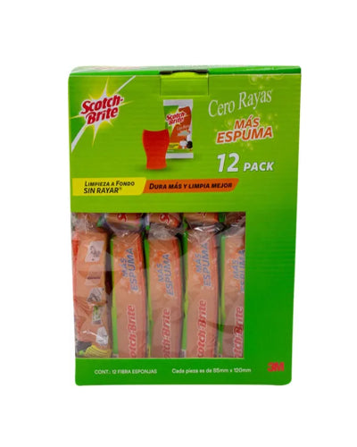 Fibra Scotch Bride Cero Rayas 12 pzas