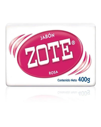 Jabon Zote Barra Rosa 400 grs