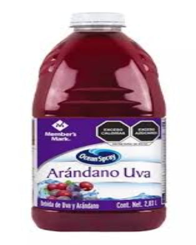 Jugo de Arandano y Uva MM Morado 2.83L