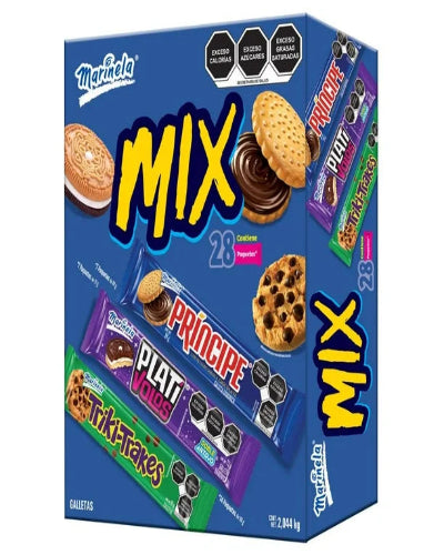 Galletas Marinela Mix 28paquetes
