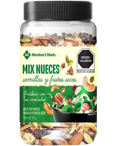 Mix Nueces semillas y frutos secos MM 907grs