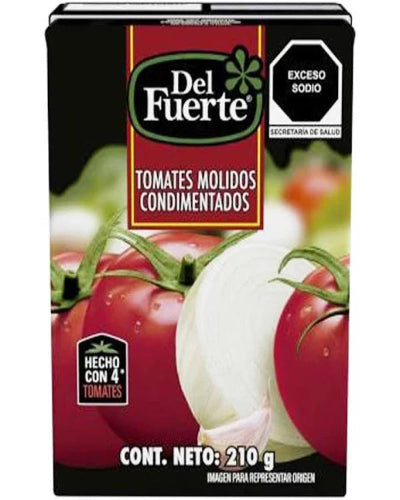Pure de Tomate Del Fuerte 210grs