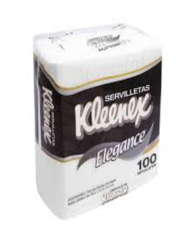 Servilleta Kleenex Elegance 100pzas