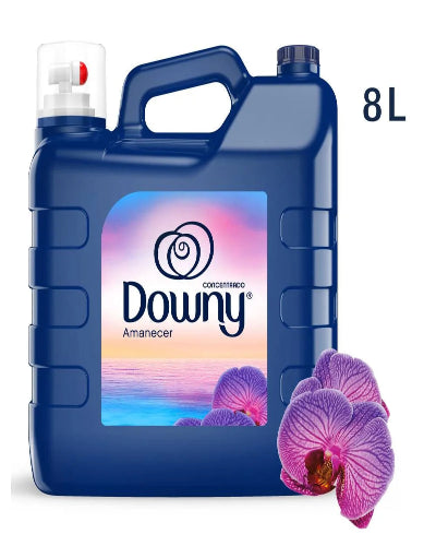 Suavizante de Telas Downy Amanecer Aroma Fresco con Notas Marinas 8 l
