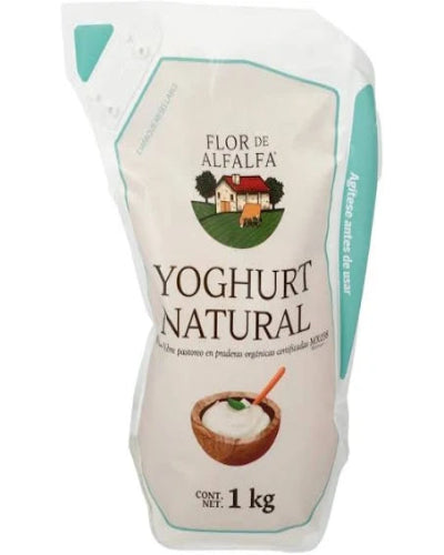 Yogurt Natural Flor de Alfalfa 1K