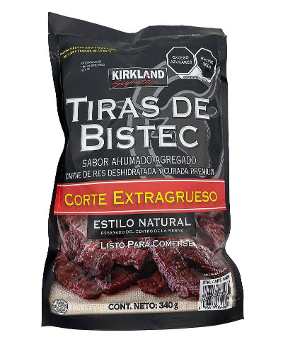 Tiras de Bistec, corte extragrueso 340grs