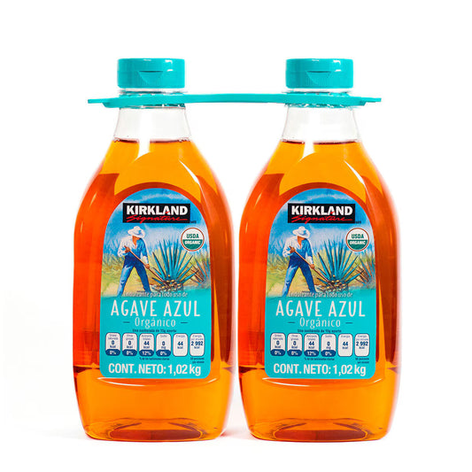 Kirkland Signature Endulzante Para Todo Uso de Agave Azul Orgánico 1.02Kg