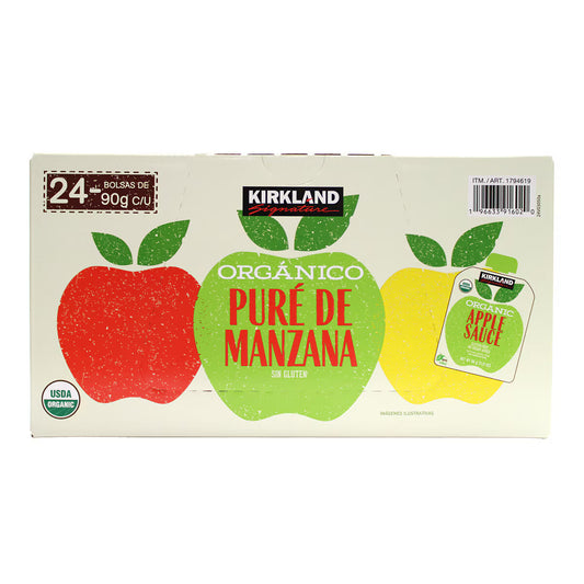 Caja Pure Organico de Manzana 24 bolsas de 90 grs (2.16K)