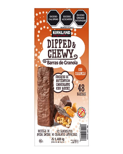 Dipped & Chewy Barras de Granola con Caramelo 48 pzas de 31 g