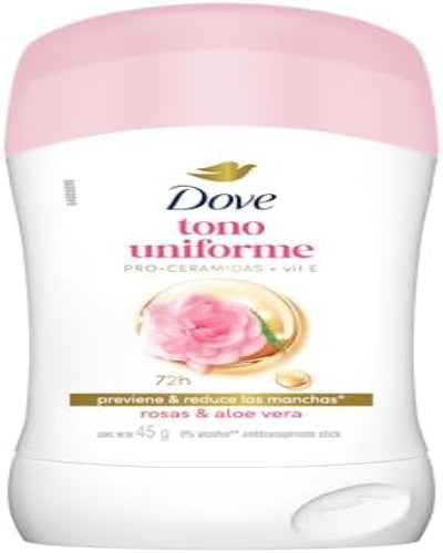 Desodorante en barra dove tono uniorme coco para dama 45 grs