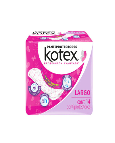 Pantiprotectores Kotex Largos