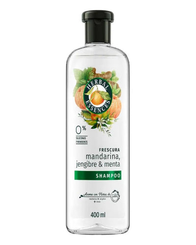 Shampoo Herbal Essences Mandarina, Jengibre & menta 400 ml