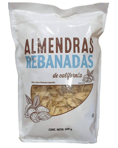 Almendra Rebanada de california 908grs