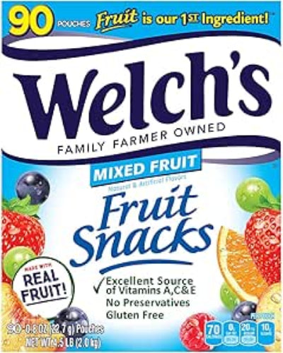 Caja Gomitas Welchs 66pzas