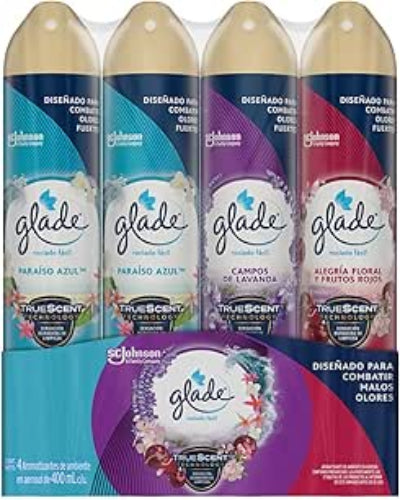 Paquete Glade 3/400ml
