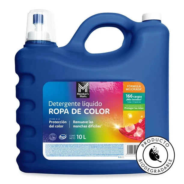 Detergente Liquido ROPA DE COLOR Member´s M 10L