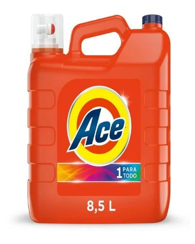 Detergente Líquido Ace Limpieza Completa Concentrado 8.5 L