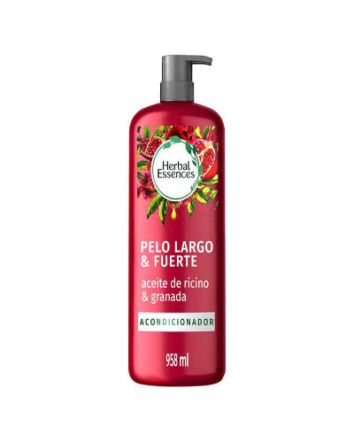 Acondicionador Herbal Essences Aceite de Ricino & granada 958ml