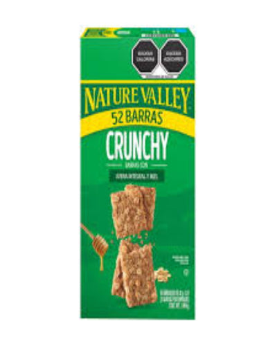 Barras de Granola Nature Valley Crunchy 52 pzas de 42 g c/u