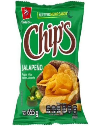 Chips Jalapeño 655grs