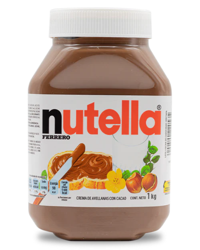Crema de Avellana con Cacao Ferrero Nutella 1 kg