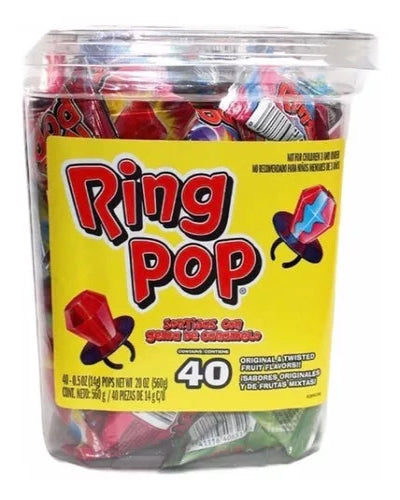Ring Pop 40 pzas