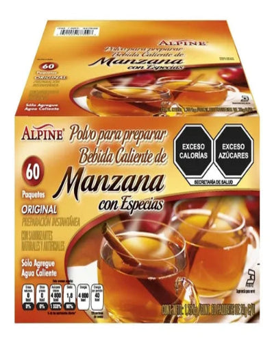 Bebida manzana alpine