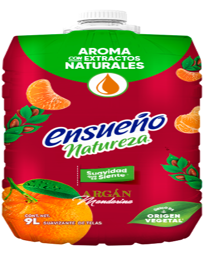 Ensueño Naturaleza Aroma Con extractos Naturales 9 L