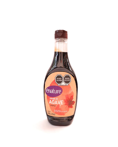 Enature Jarabe de Agave Orgánico, Sabor Maple, 660 g
