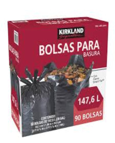 Kirkland Bolsas para basura  grandes 147.6 L