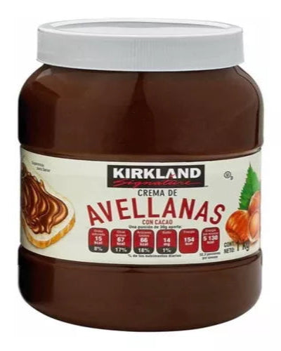 Kirkland Signature Crema de Avellanas con Cacao  1 kg