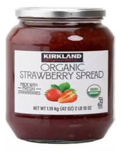 Kirkland Signature Mermelada de Fresa Orgánica 1.19 kg
