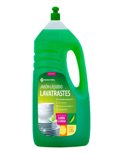 Lavatrastes Líquido Member's Mark 2.9 l