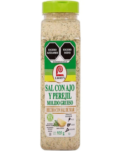 Lawry's Sal con Ajo y Perejil Molido Grueso 935 g
