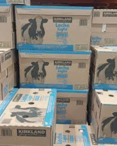 Leche Light Kirkland caja 12 L