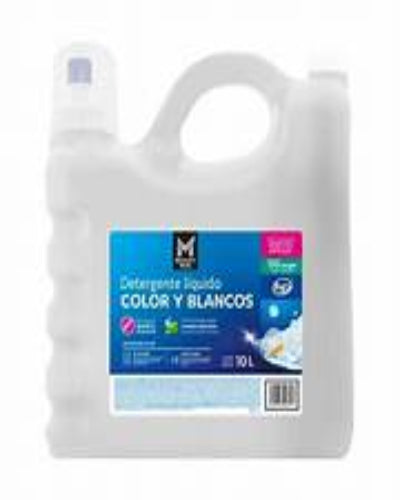 Detergente Liquido Members Mark Ropa Blanca y Color 10 L