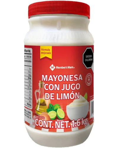 Mayonesa con Jugo de Limon 1.6 MEMBERS MARK