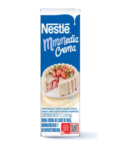 Media Crema Nestle 1 k