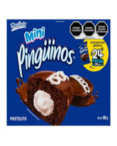 Mini Pingüino Marinela 24 pzas
